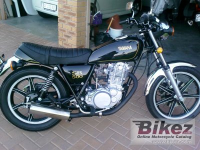 1980 Yamaha SR 500 G (cast wheels) photo
